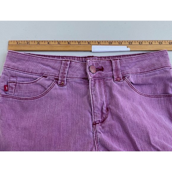 Lee Shapetastic Hidden Hold Woman’s Pink Rose Pants Size 10 With Ankle Zippers - Picture 10 of 14